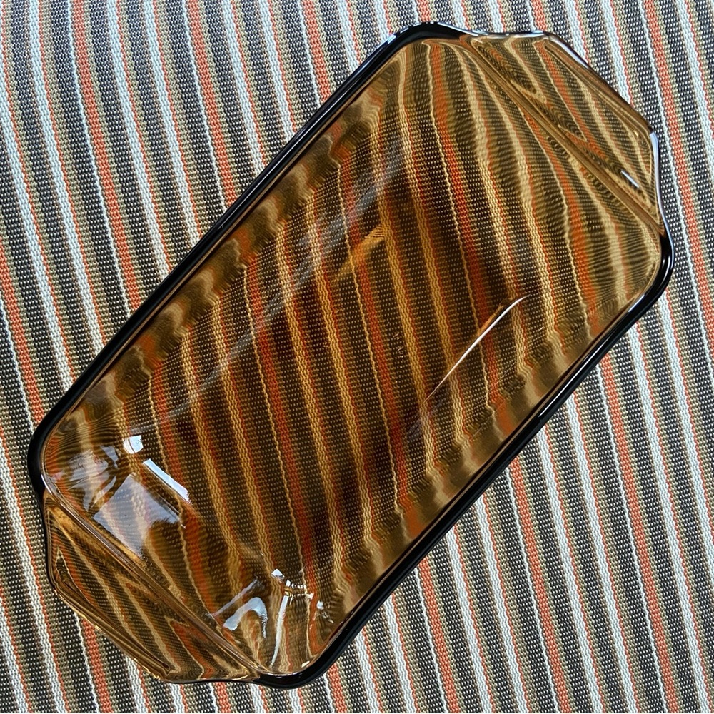 Anchor Hocking Vintage 70s Amber Baking Dish 442 - 1.5 Pint (750 mL)